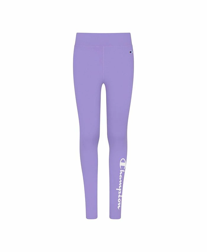 Champion Little Girls Signature Script Leggings 3 Champion Little Girls Signature Script Leggings