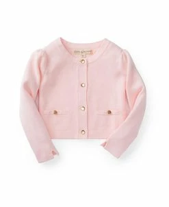 Hope & Henry Girls' Milano Stitch Cardigan, Kids