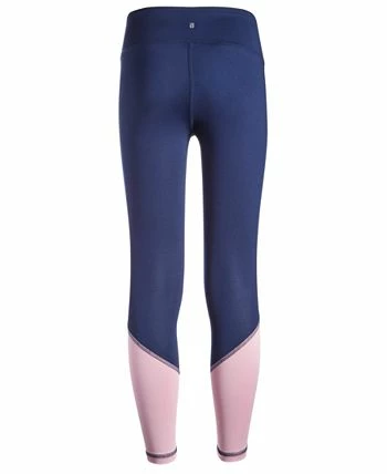 ID Ideology Big Girls Spliced Colorblocked Leggings With Scrunchie, Created For Macy's - Image 2