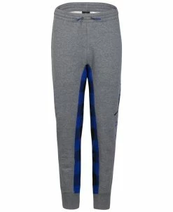Jordan Big Boys Jumpman Holiday Plaid Pants