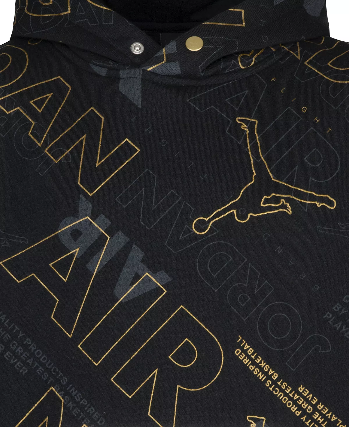 Jordan Big Boys Air Pullover Hoodie - Image 3