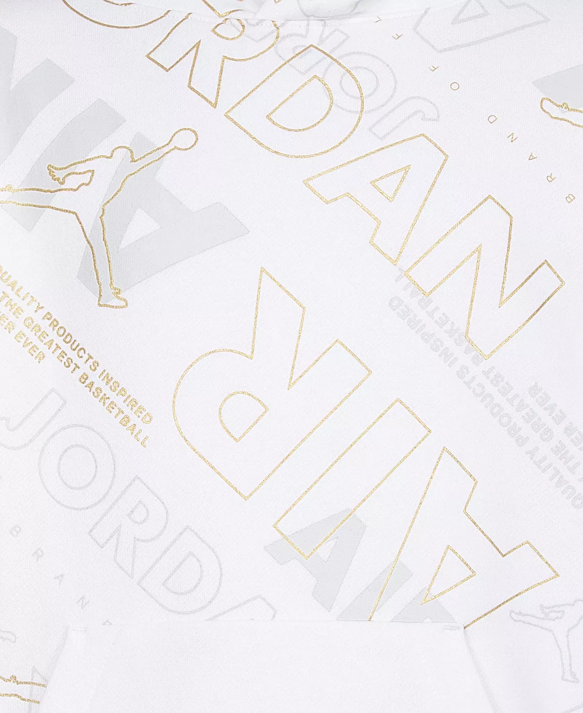 Jordan Big Boys Air Pullover Hoodie - Image 4