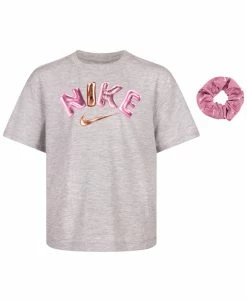 Nike Toddler Girls Short Sleeve Swoosh Party T-shirt