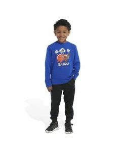ADIDAS Little Boys Long Sleeve T-shirt And Jogger Pant Set, 2 Piece 17 ADIDAS Little Boys Long Sleeve T-shirt And Jogger Pant Set, 2 Piece -Little Me Shop 23007598 fpx 1