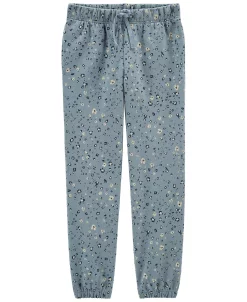 Carter'sâ„¢ Big Girls Pull On Fleece Joggers With Elastic Waistband