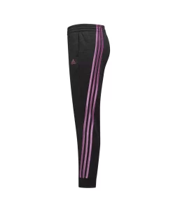 ADIDAS Big Girls Melange Fleece Elastic Waist Joggers 8 ADIDAS Big Girls Melange Fleece Elastic Waist Joggers -Little Me Shop 23066345 fpx