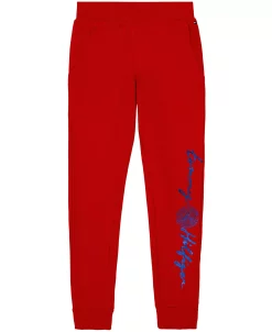 Tommy Hilfiger Big Girls Signature Fleece Jogger Pants