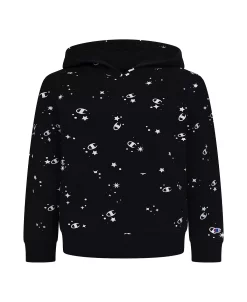 Champion Big Girls 'C' Star All Over Print Fleece Hoodie