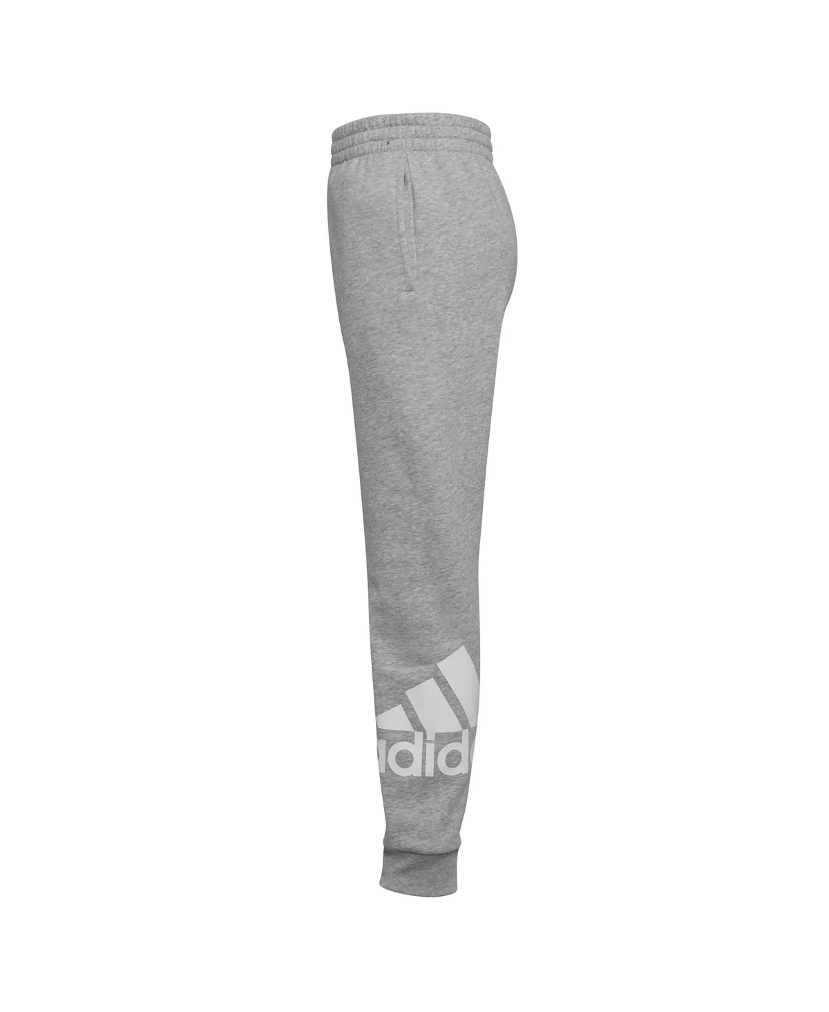 ADIDAS Big Boys Elastic Waistband Essential Fleece Joggers 5 ADIDAS Big Boys Elastic Waistband Essential Fleece Joggers - Image 3