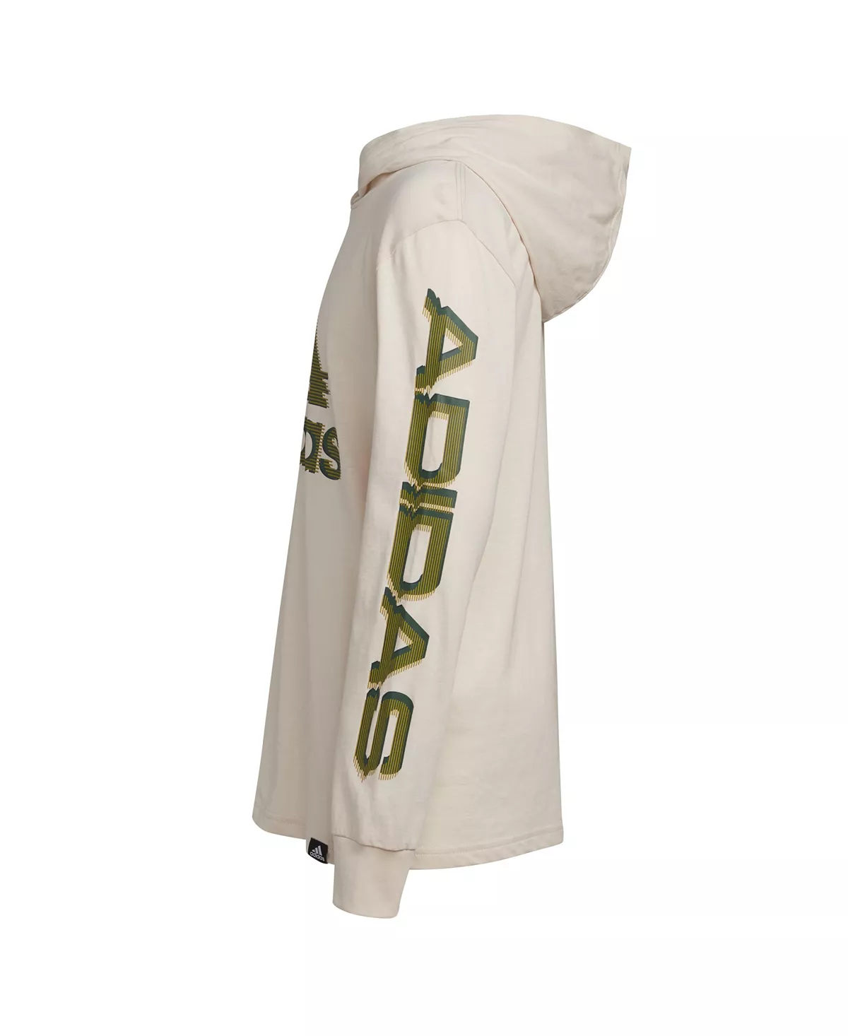 ADIDAS Big Boys Long Sleeve Glitchy Hooded T-shirt 6 ADIDAS Big Boys Long Sleeve Glitchy Hooded T-shirt - Image 4