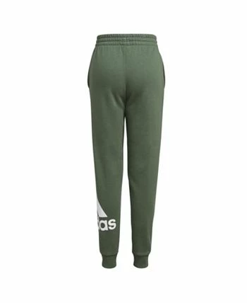 ADIDAS Big Boys Elastic Waistband Essential Fleece Joggers - Image 2