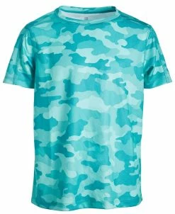 ID Ideology Toddler & Little Boys Camo-Print Short Sleeve T-Shirt, Created For Macy's