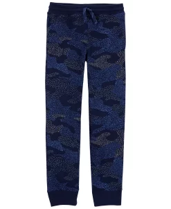 Carter'sâ„¢ Little Boys Camo Pull-On French Terry Joggers