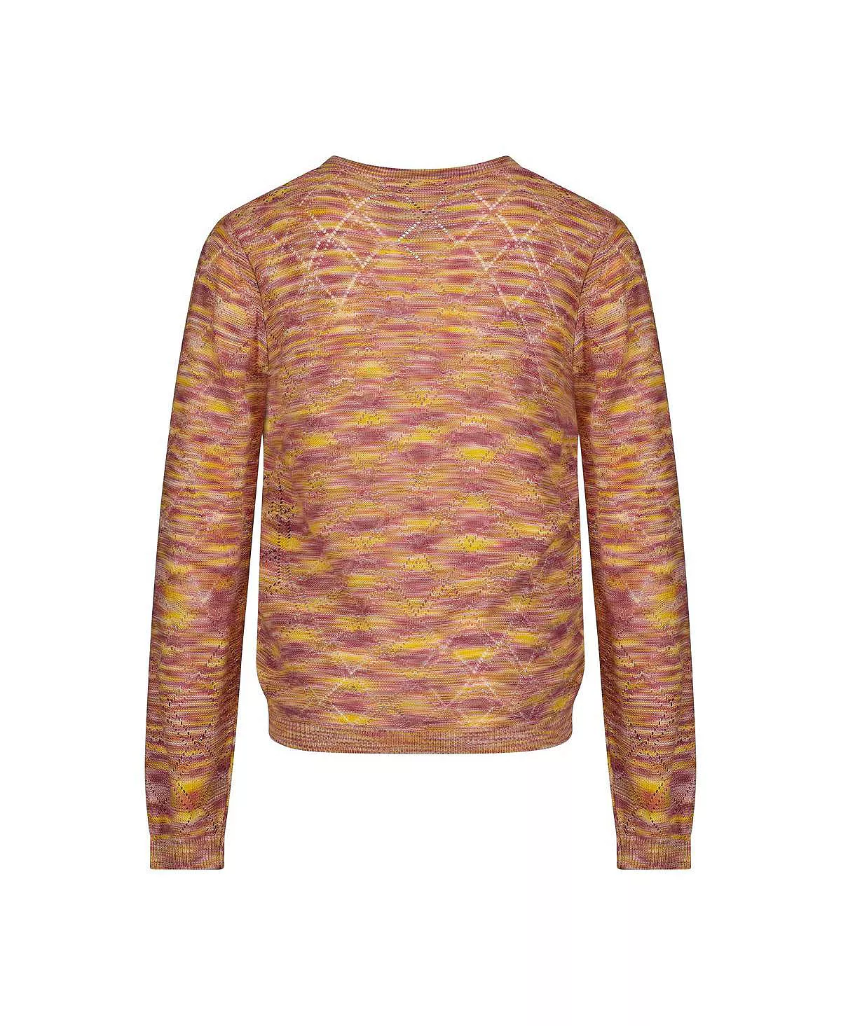 Steve Madden Girl's Space Dye V-Neck Cinch Front Pullover Sweater, Kids - Image 5