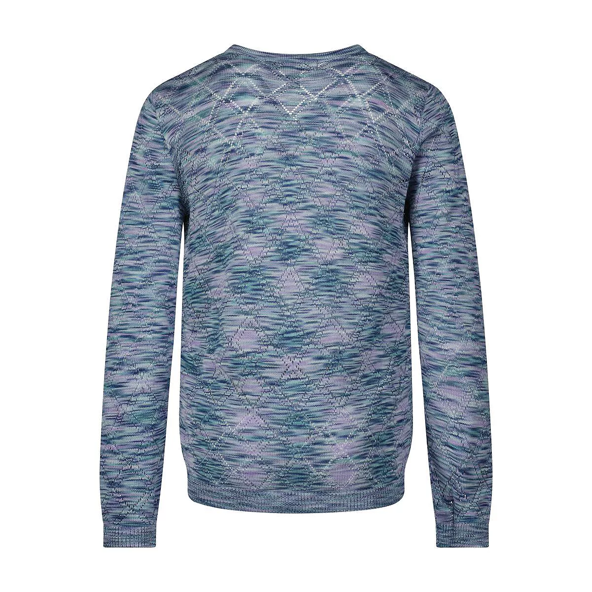 Steve Madden Girl's Space Dye V-Neck Cinch Front Pullover Sweater, Kids - Image 3