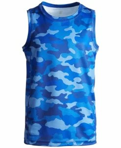 ID Ideology Toddler & Little Boys Cassandra Camo Sleeveless Tank, Created For Macy's