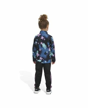 ADIDAS Toddler Girls All Over Print Tricot Jacket And Track Pants, 2 Piece Set 8 ADIDAS Toddler Girls All Over Print Tricot Jacket And Track Pants, 2 Piece Set - Image 6