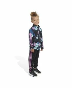 ADIDAS Toddler Girls All Over Print Tricot Jacket And Track Pants, 2 Piece Set 18 ADIDAS Toddler Girls All Over Print Tricot Jacket And Track Pants, 2 Piece Set -Little Me Shop 23545458 fpx