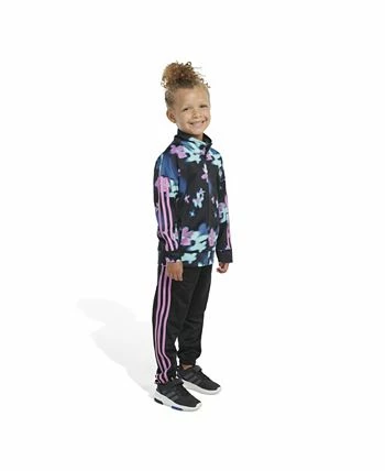 ADIDAS Toddler Girls All Over Print Tricot Jacket And Track Pants, 2 Piece Set 10 ADIDAS Toddler Girls All Over Print Tricot Jacket And Track Pants, 2 Piece Set - Image 8