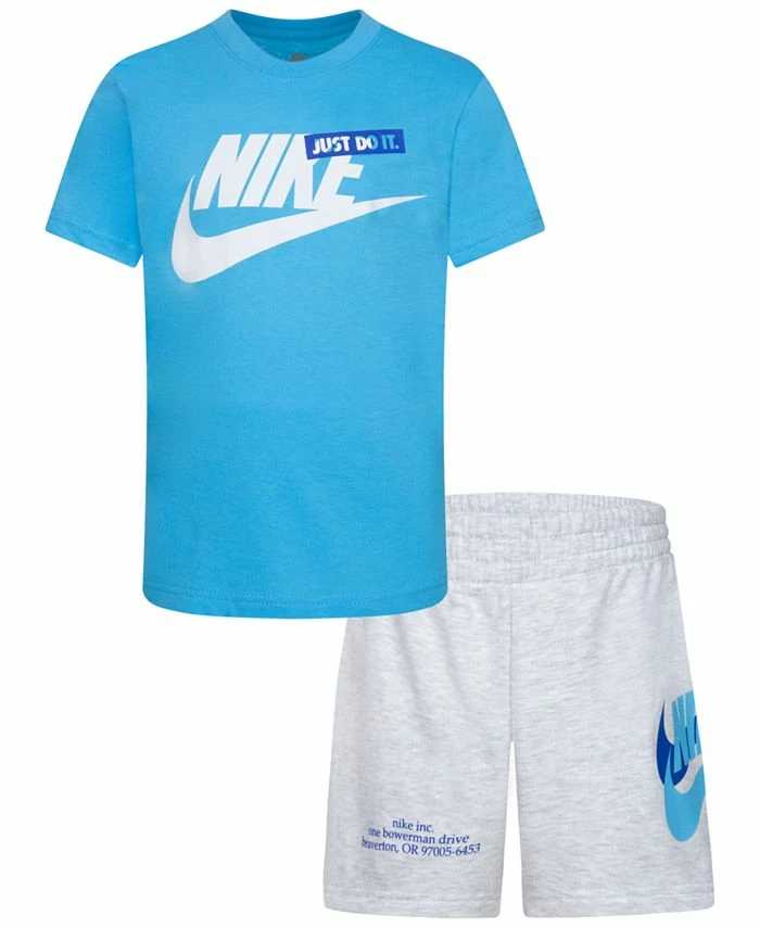 Nike Little Boys Icon T-shirt And Shorts Set