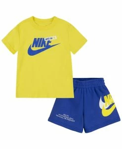 Nike Toddler Boys Icon T-shirt And Shorts Set