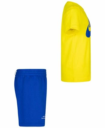 Nike Little Boys 2 Piece Icon T-shirt And Shorts Set 5 Nike Little Boys 2 Piece Icon T-shirt And Shorts Set - Image 3