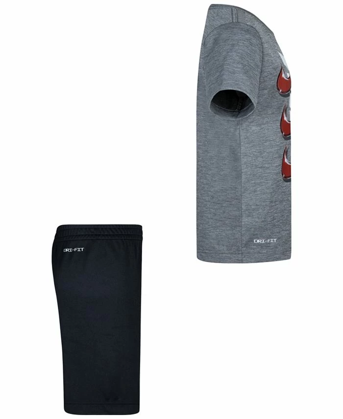 Nike Little Boys Icon T-shirt And Shorts Set - Image 4