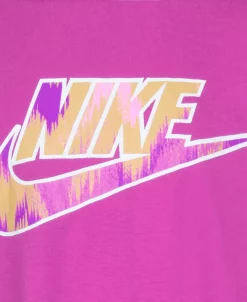 Nike Little Girls Printed Club Short Sleeves Dress -Little Me Shop 24045116 fpx