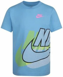 Nike Little Boys Short Sleeves Futura Sidewinder T-shirt